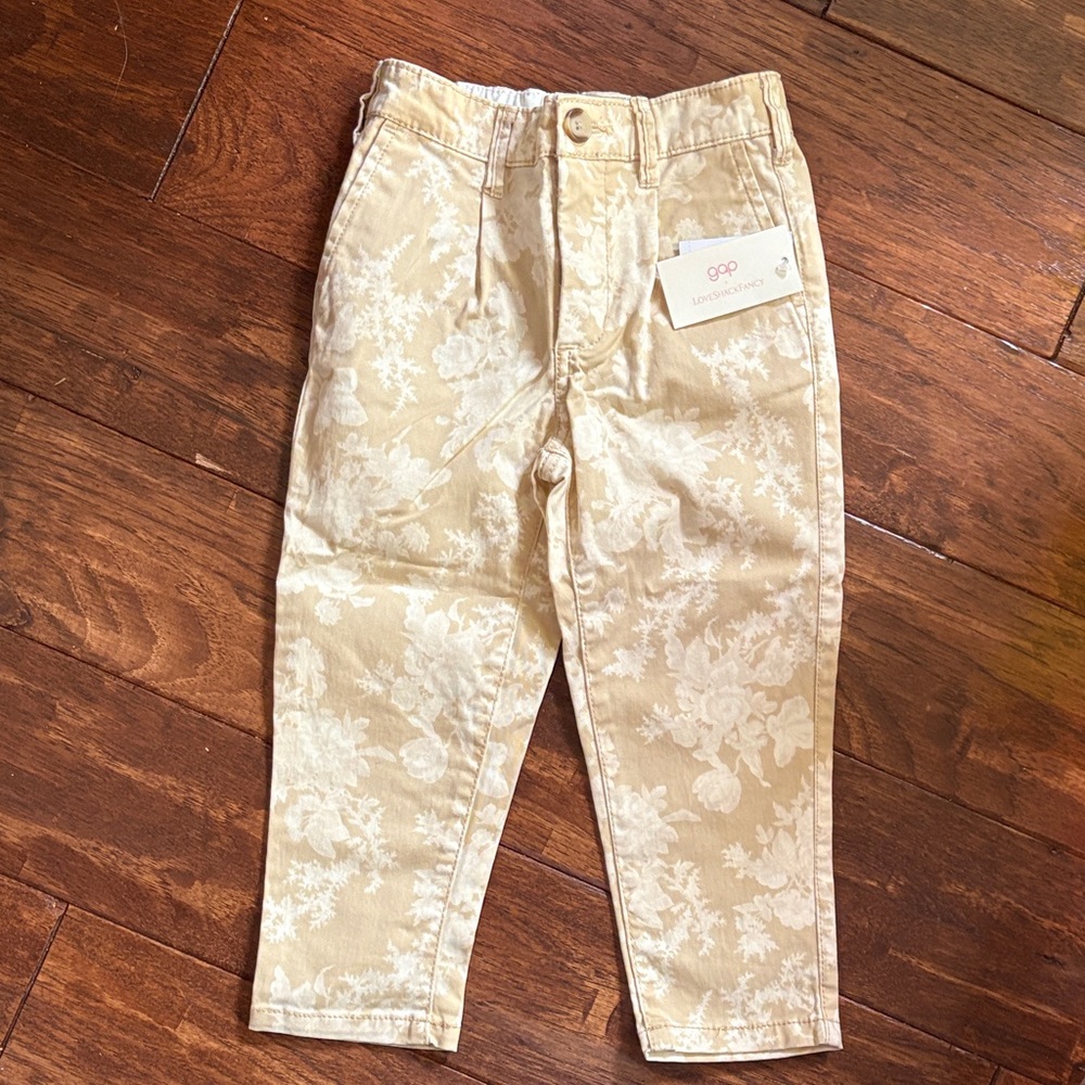 GAP x LoveShackFancy Collab Toddler Girl Pants NWT Size 3T